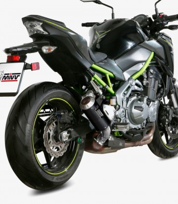 MIVV MK3 Auspuff Carbon für Kawasaki Z 900 (17-23) K.045.LM3C