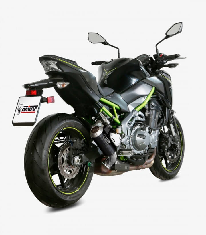 MIVV MK3 Auspuff Carbon für Kawasaki Z 900 (17-23) K.045.LM3C