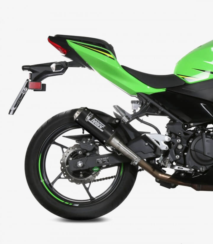 MIVV MK3 Auspuff Carbon für Kawasaki Ninja 400 (18-23), Z 400 (19-23) K.047.SM3C