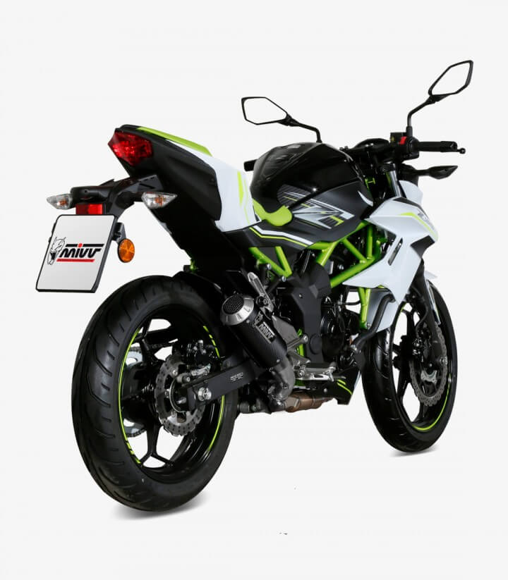 MIVV MK3 Exhaust Carbon for Kawasaki Ninja Z125 / 125 (19-24) K.048.SM3C