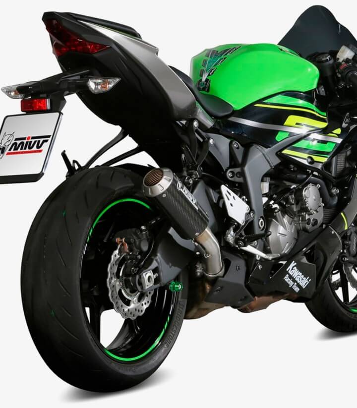 MIVV MK3 Auspuff Carbon für Kawasaki Ninja ZX-6R/RR (19-26) K.050.SM3C