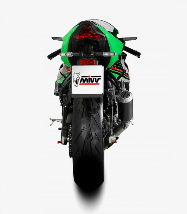 MIVV MK3 Auspuff Carbon für Kawasaki Ninja ZX-6R/RR (19-26) K.050.SM3C