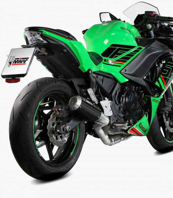 Escape MIVV MK3 Carbono para Kawasaki Ninja / Vulcan S / Z 650 (24–25) K.058.SM3C