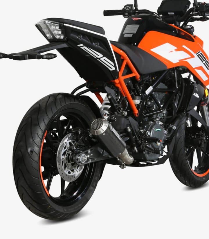 Escape MIVV MK3 Carbono para KTM Duke / RC 125/390 (17–21) KT.019.SM3C