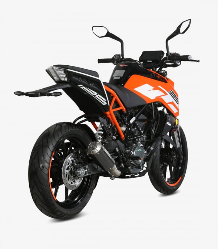 MIVV MK3 Exhaust Carbon for KTM Duke / RC 125/390 (17–21) KT.019.SM3C