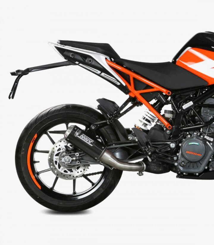 MIVV MK3 Auspuff Carbon für KTM 125/390 Duke (17-20), RC 125/390 (17-21) KT.019.SM3C