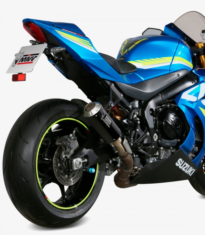 Escape MIVV MK3 Carbono para Suzuki GSX-R 1000 / R (17-21) S.050.SM3C