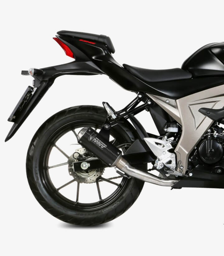 MIVV MK3 Auspuff Carbon für Suzuki GSX-R125 (17-21), GSX-S125 (17-21) S.055.SM3C