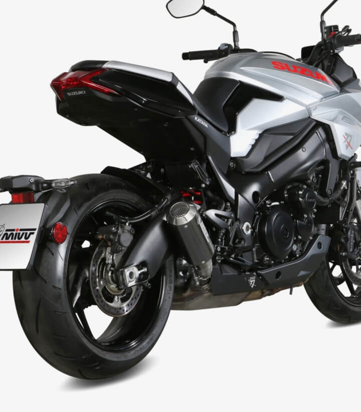 MIVV MK3 Auspuff Carbon für Suzuki GSX-S 1000 Katana (19-25) S.056.LM3C
