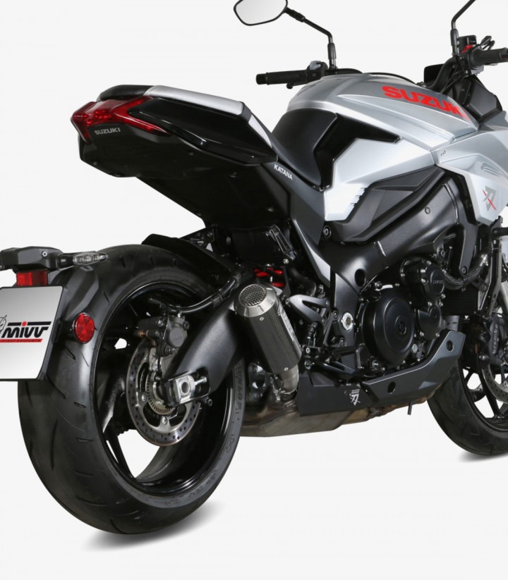 MIVV MK3 Exhaust Carbon for Suzuki Katana / GSX-S 1000 Katana (19–25) S.056.LM3C