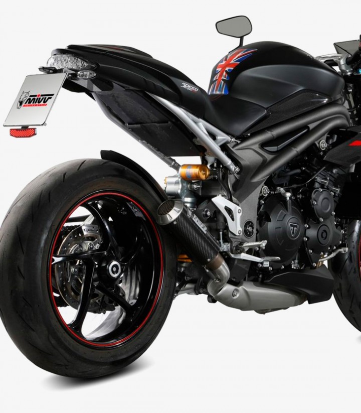 Escape MIVV MK3 Carbono para Triumph Speed Triple R / S / RS (18-20) T.021.SM3C