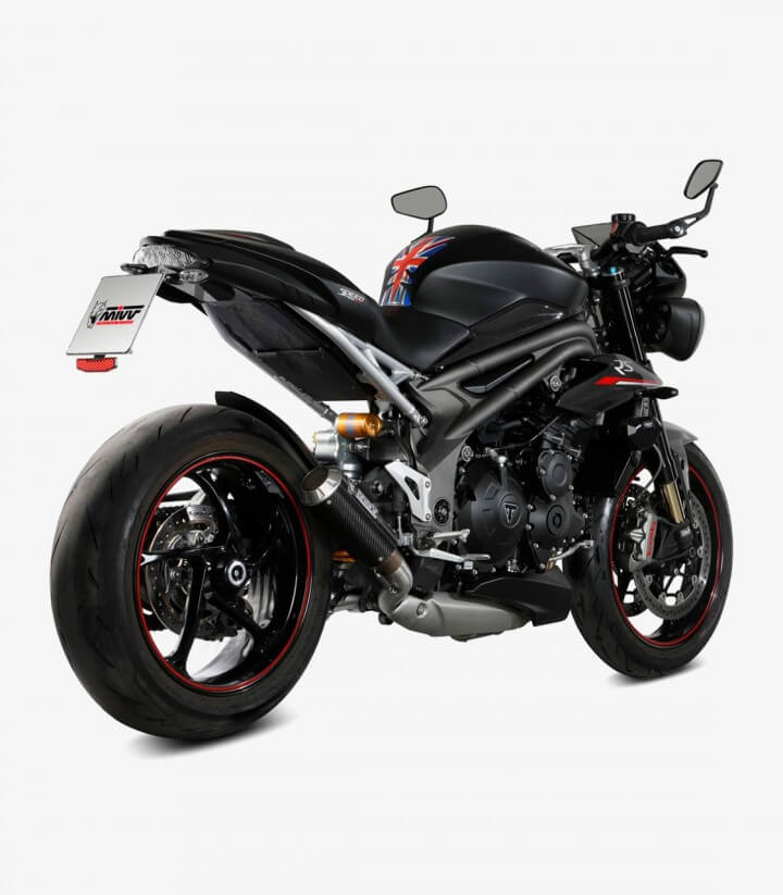 Escape MIVV MK3 Carbono para Triumph Speed Triple R / S / RS (18-20) T.021.SM3C
