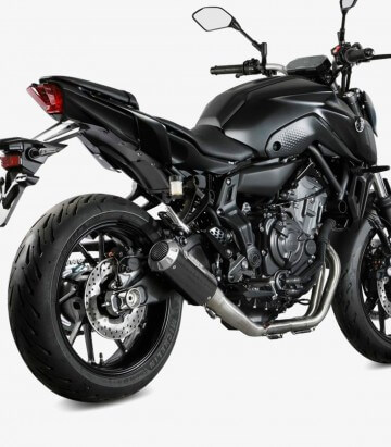 MIVV MK3 Auspuff Carbon für Yamaha MT-07 (14-24) Y.045.SM3C