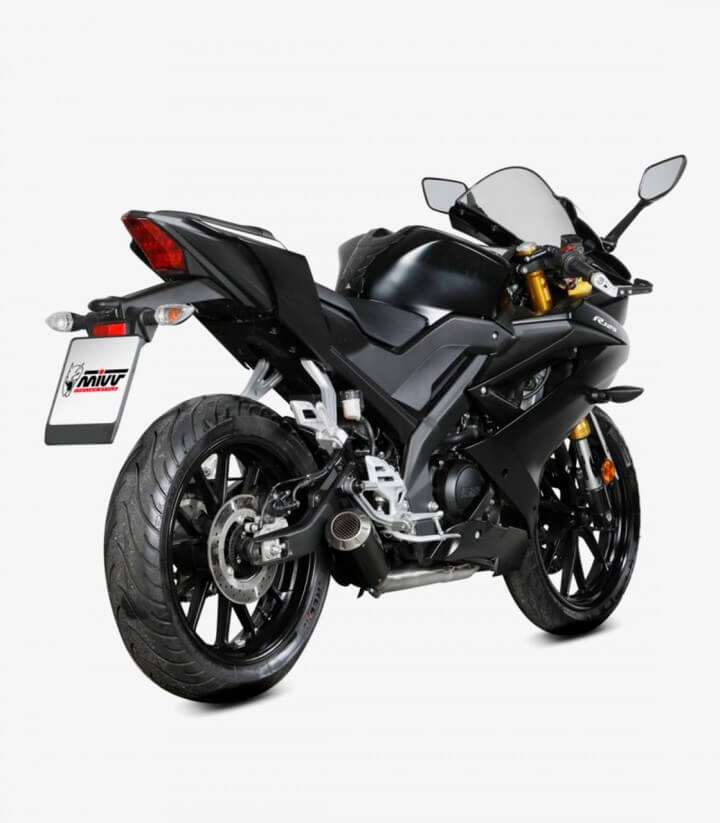 MIVV MK3 Exhaust Carbon for Yamaha MT 125, YZF R125 (19-25) Y.067.SM3C