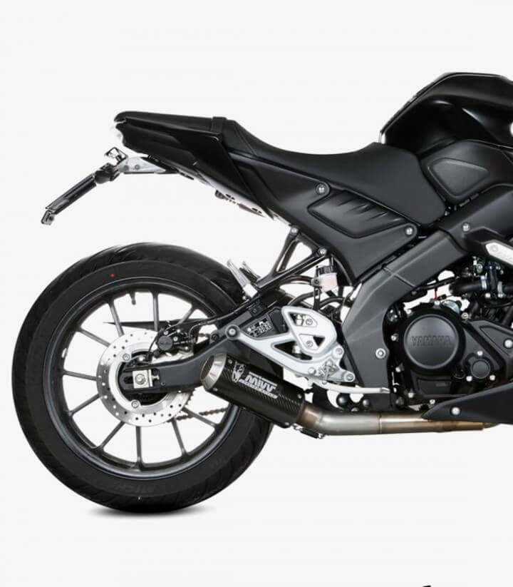 Escape MIVV MK3 Carbono para Yamaha MT 125, YZF R125 (19-25) Y.067.SM3C