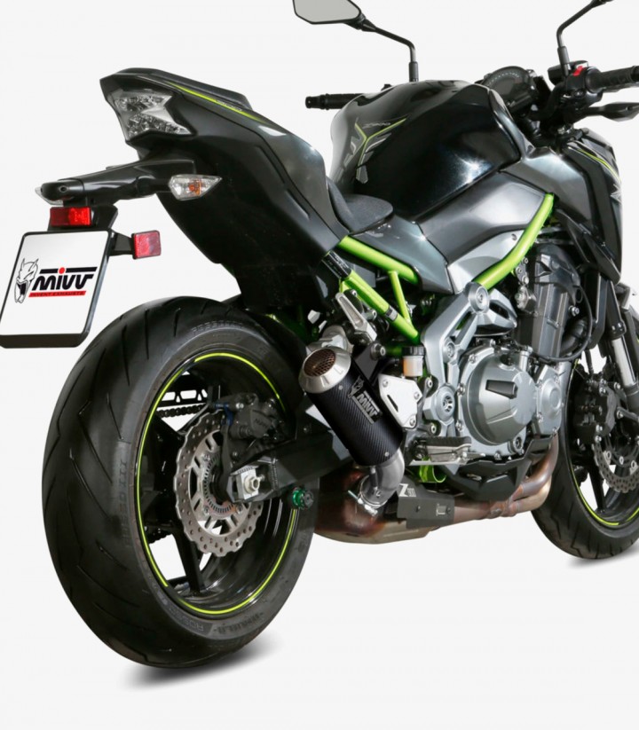 Escape MIVV MK3 Carbono para Kawasaki Z900 A2 (17-25) K.056.LM3C