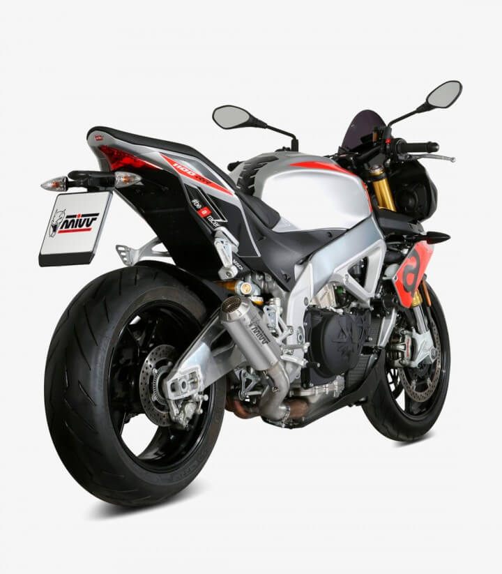 Escape MIVV MK3 Acero para Aprilia Tuono V4 1100 (18-20) A.012.SM3X