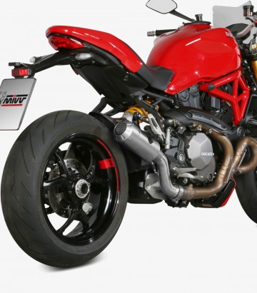 Escape MIVV MK3 Acero para Ducati Monster / 821 / 1200 / S (17-21) D.041.SM3X