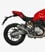 MIVV MK3 Exhaust Stainless Steel for Ducati Monster / 821 / 1200 / S (17-21) D.041.SM3X