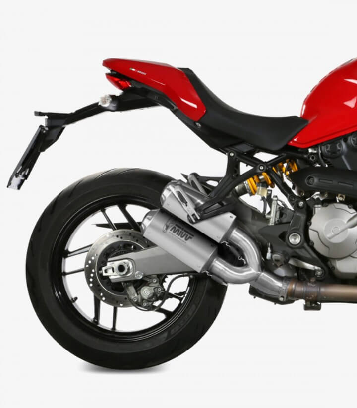 Escape MIVV MK3 Acero para Ducati Monster / 821 / 1200 / S (17-21) D.042.SM3X