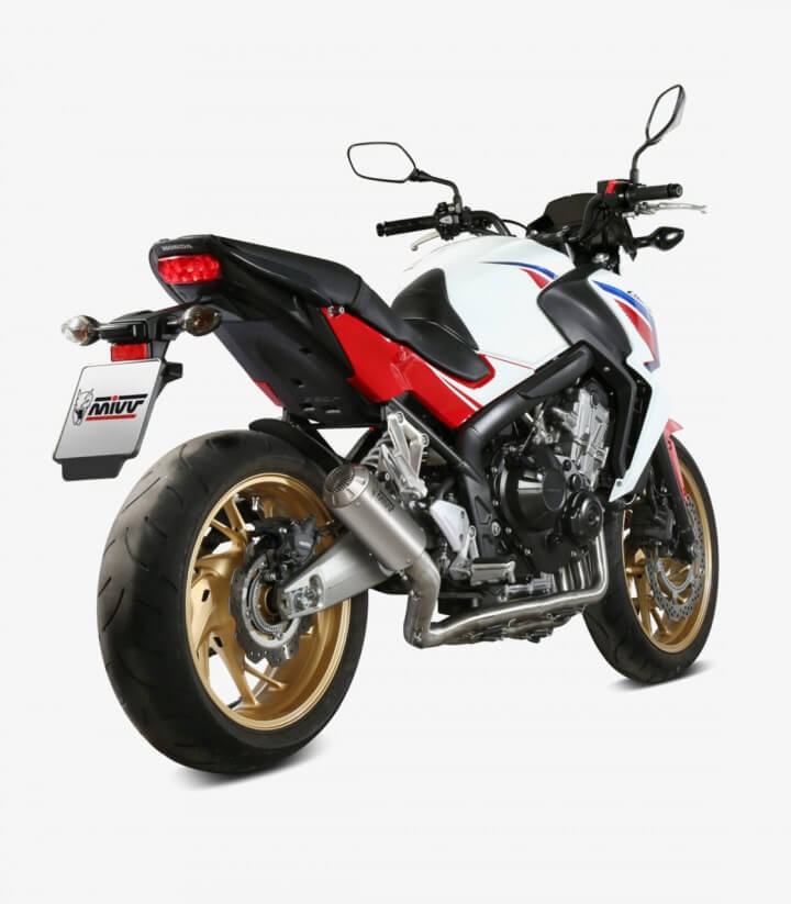 MIVV MK3 Auspuff Stahl für Honda CB650F (14-18) H.055.SM3X