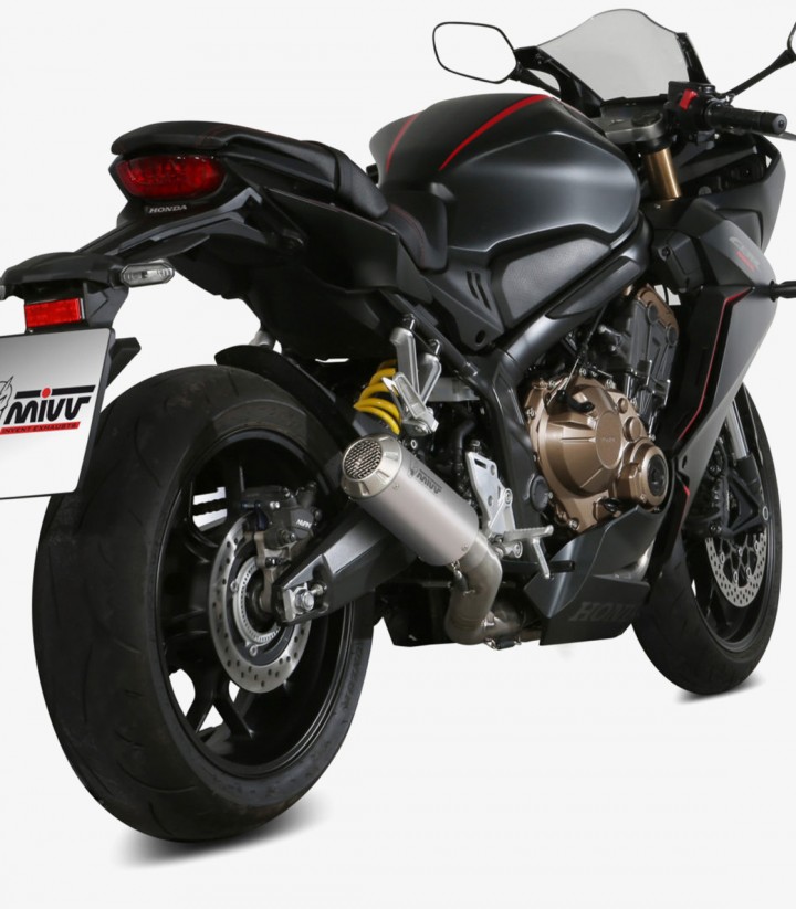 MIVV MK3 Exhaust Stainless Steel for Honda CB 650 R (19-23) H.072.SM3X