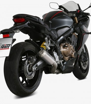 MIVV MK3 Auspuff Stahl für Honda CB650R (19-23), CBR650R (19-23) H.072.SM3X