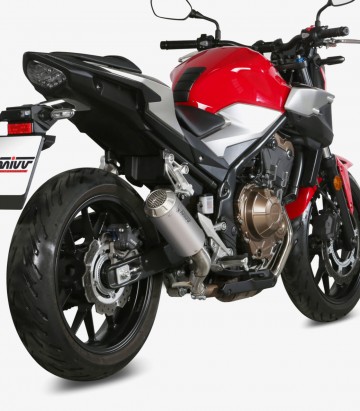 Escape MIVV MK3 Acero para Honda CB 500 F / X (19-25) H.075.SM3X