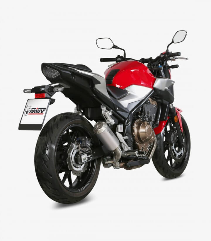 MIVV MK3 Auspuff Stahl für Honda CB 500 F (19-25) / X (19-21) H.075.SM3X