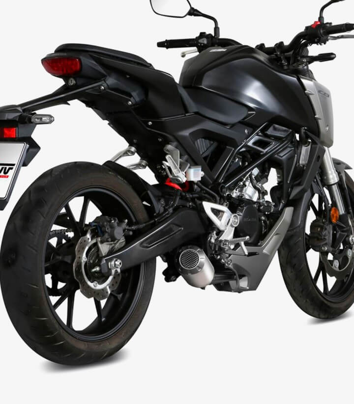 Escape MIVV MK3 Acero para Honda CB 125 R (18-25) H.076.SM3X