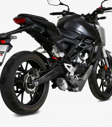 MIVV MK3 Auspuff Stahl für Honda CB125R (18-20, 24) H.076.SM3X