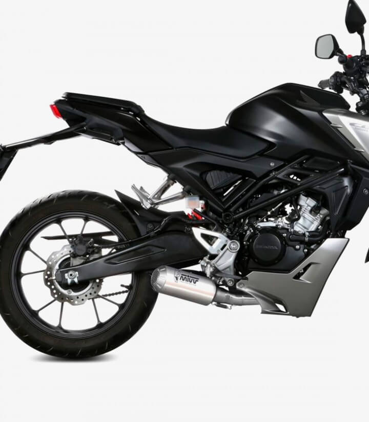 MIVV MK3 Auspuff Stahl für Honda CB125R (18-20, 24) H.076.SM3X