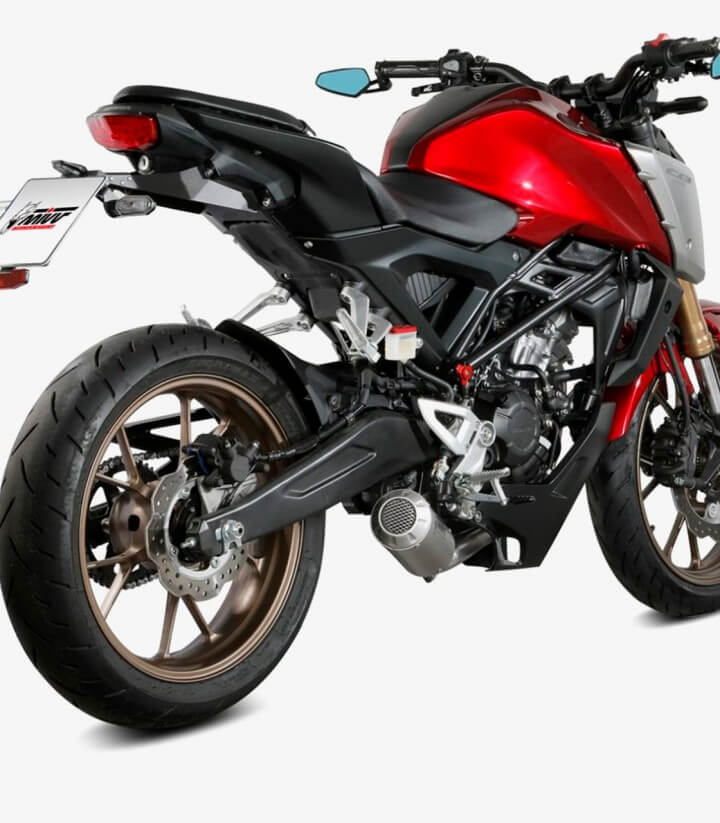 MIVV MK3 Auspuff Stahl für Honda CB125R (21-24) H.078.SM3X