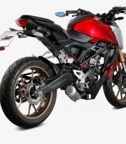 MIVV MK3 Exhaust Stainless Steel for Honda CB 125 R (21-25) H.078.SM3X
