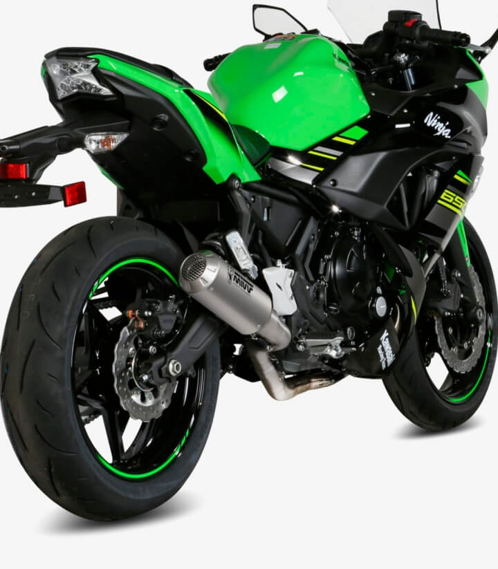 MIVV MK3 Auspuff Stahl für Kawasaki Ninja 650, Vulcan S, Z 650 (17-23) K.044.SM3X