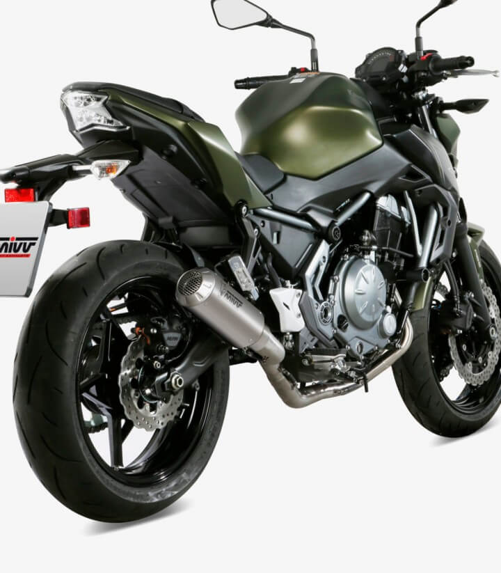 MIVV MK3 Auspuff Stahl für Kawasaki Ninja 650, Vulcan S, Z 650 (17-23) K.044.SM3X