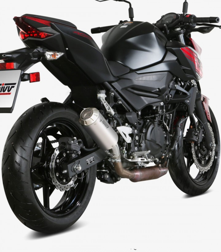 Escape MIVV MK3 Acero para Kawasaki Ninja Z 400 / 400 (18-23) K.047.SM3X