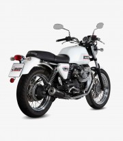 Escape MIVV Ghibli Negro para Moto Guzzi V7 Classic / Special (08-16) M.010.LGB