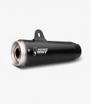 MIVV Ghibli Exhaust Black for Moto Guzzi V9 Bobber / Roamer (16-21) M.011.SGB