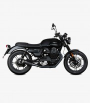 MIVV Ghibli Exhaust Black for Moto Guzzi V7 III (17-21) M.012.LGB