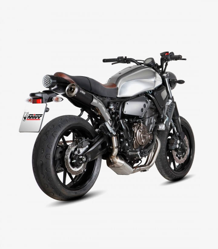 Escape MIVV Ghibli Negro para Yamaha XSR 700 (16-21) Y.052.LGB