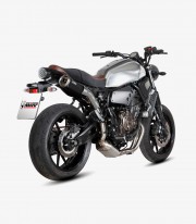 MIVV Ghibli Exhaust Black for Yamaha XSR 700 (16-21) Y.052.LGB