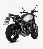 MIVV Ghibli Exhaust Black for Yamaha XSR 900 (16-21) Y.056.LGB