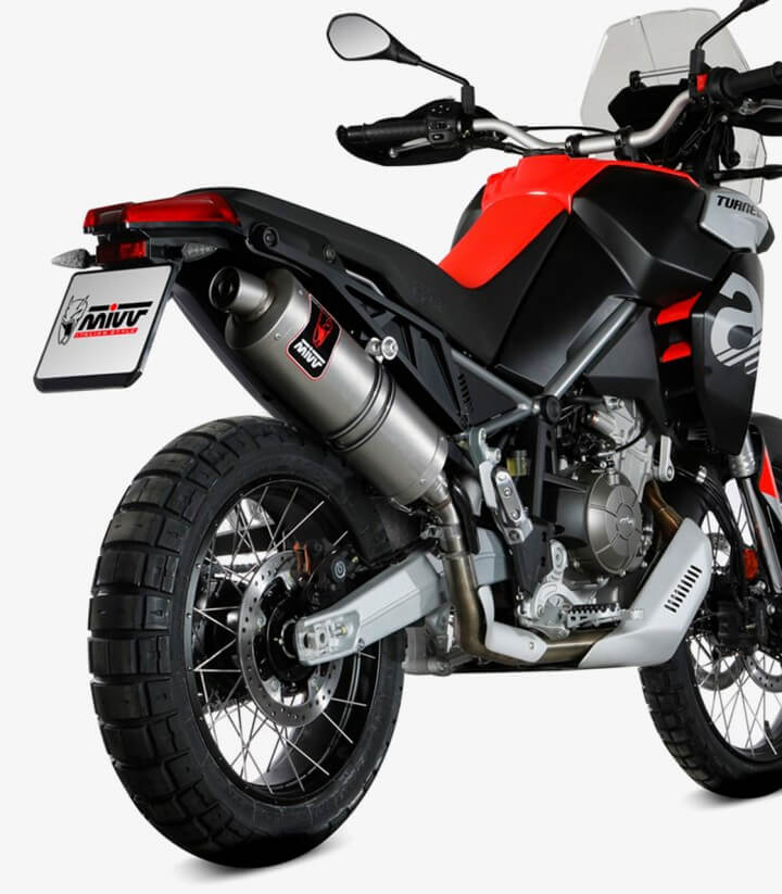 MIVV Dakar Auspuff Stahl für Aprilia Tuareg 660 (22-26) A.017.LEKX