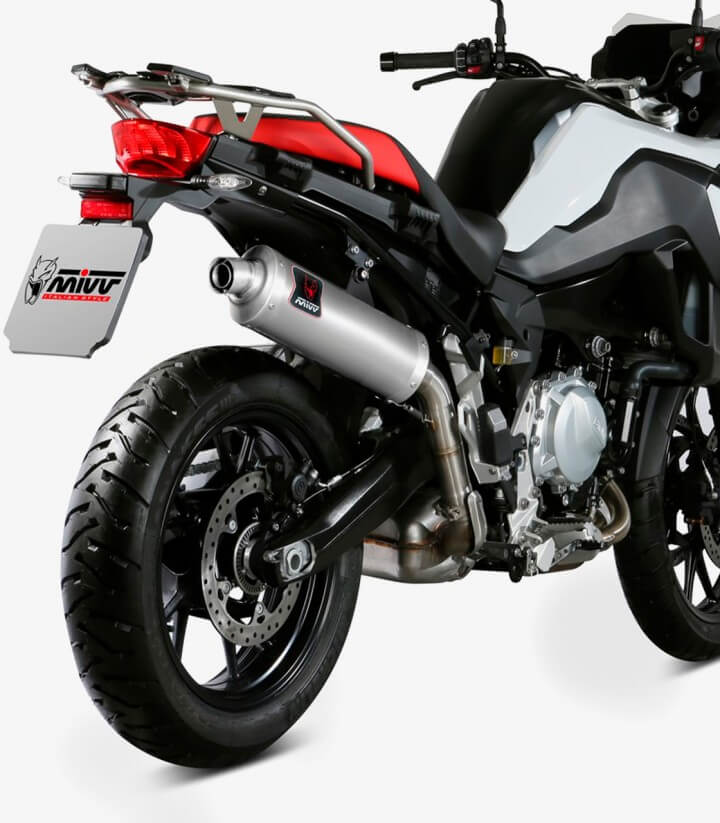 Escape MIVV Dakar Acero para BMW F 750/850 GS (18-25) B.033.LDKX