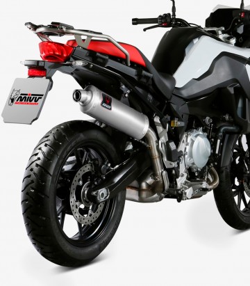 Escape MIVV Dakar Acero para BMW F 750/850 GS (18-25) B.033.LDKX