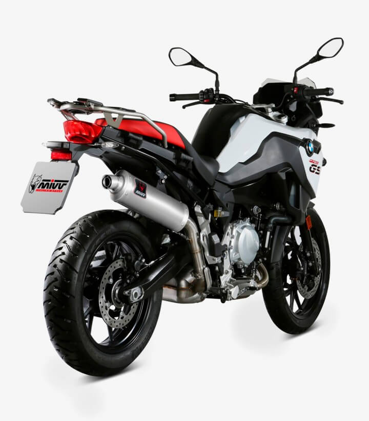 Escape MIVV Dakar Acero para BMW F 750/850 GS (18-25) B.033.LDKX
