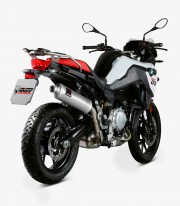 MIVV Dakar Exhaust Steel for BMW F 750/850 GS (18-25) B.033.LDKX