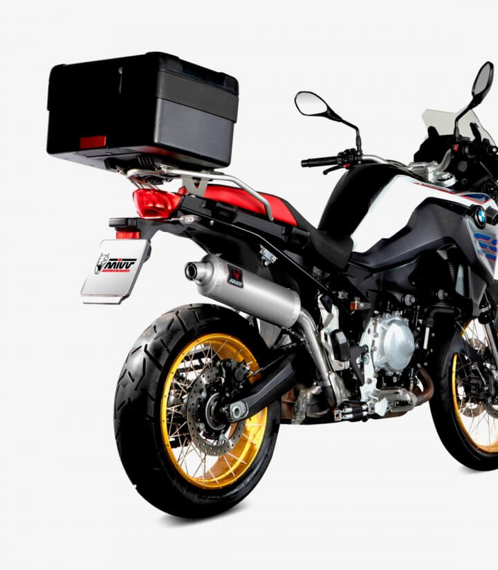 MIVV Dakar Auspuff Stahl für BMW F 750 GS (18-24), F 850 GS (18-24) B.033.LDKX