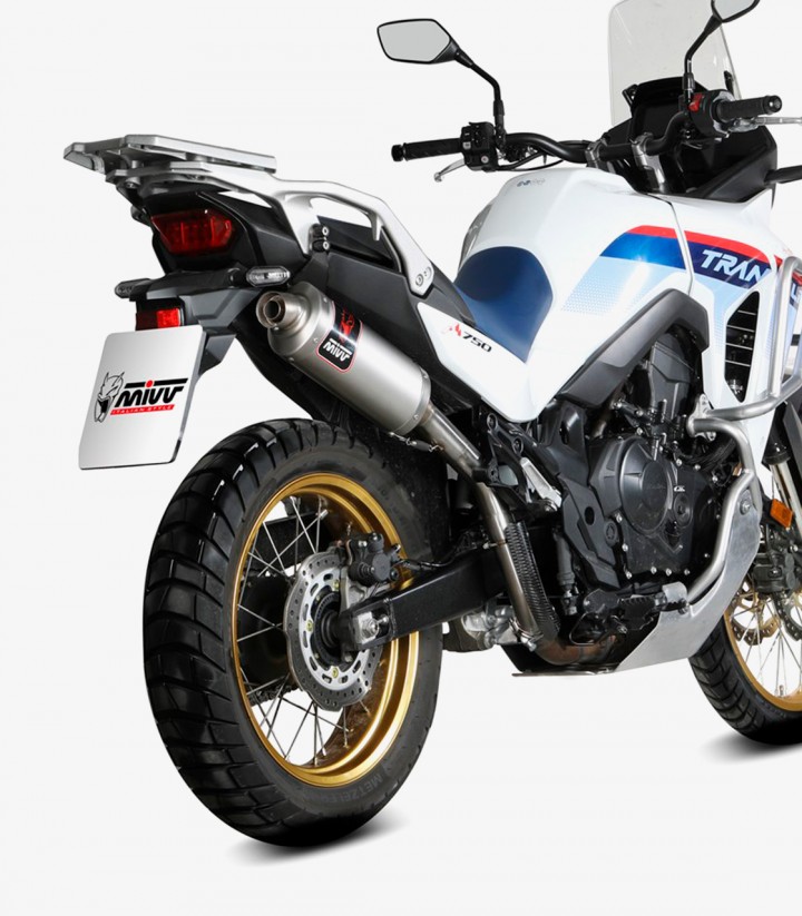 Escape MIVV Dakar Acero para Honda XL 750 Transalp (23-24) H.087.LDKX
